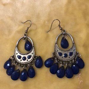 Cute blue earrings